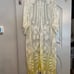Cream to yellow ombré floral lace maxi kimono/ cover up. Total hippie style!
