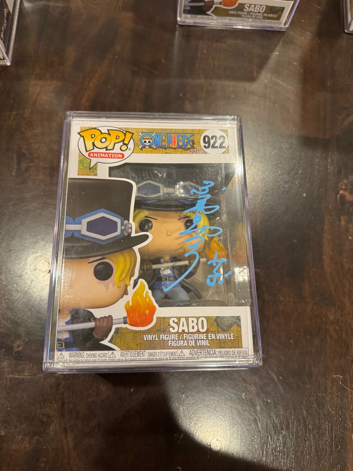 Funko Pop! Sabo - signed by Japanese Voice Actor Toru Furuya