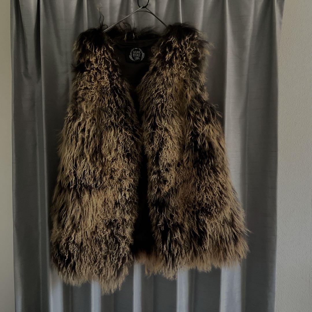 トップス 00s archive goa fur vest japanese label 00s archive goa fur vest japanese label