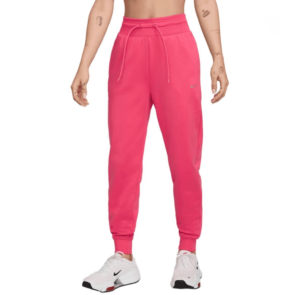Nike Therma-FIT One Women's High-Waisted 7/8 Joggers Size M Pink FB5431-629