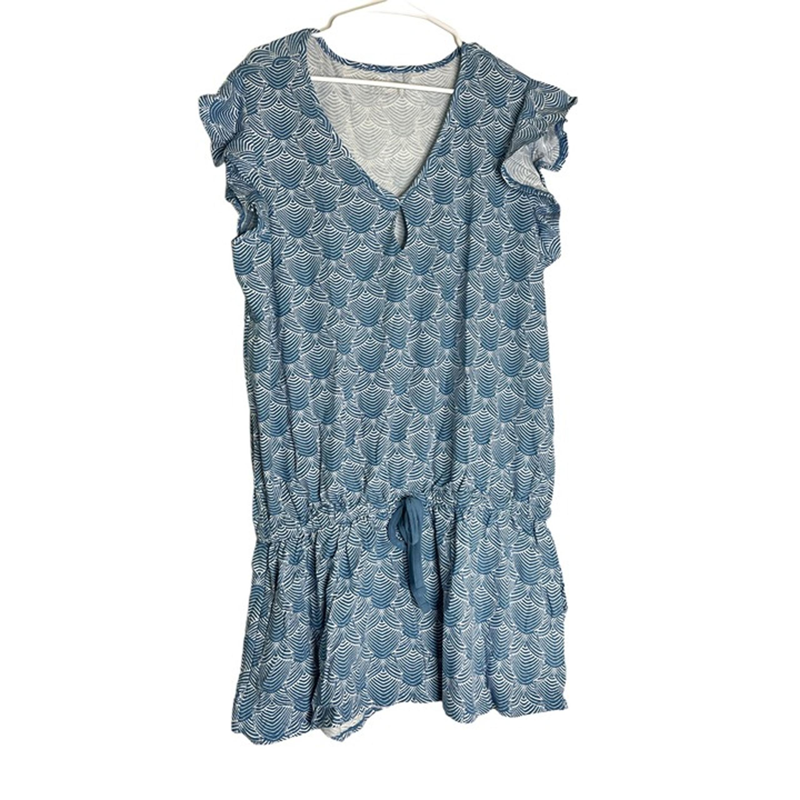 Jockey SoftTouch Sleepshirt Art Deco Chevron Plus Size 2X
