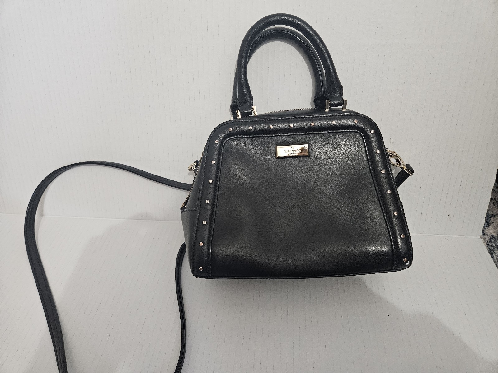 Small Kate Spade Helena Street Rocki Studded Satchel