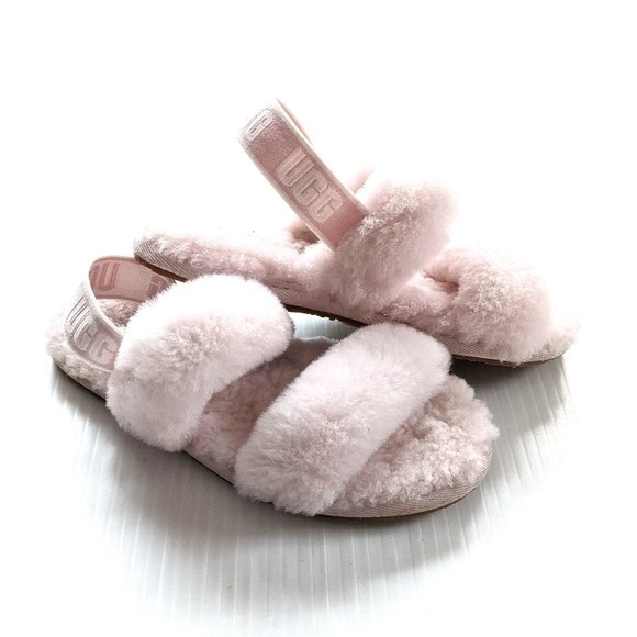 UGG Toddler Oh Yeah Shearling Slingback