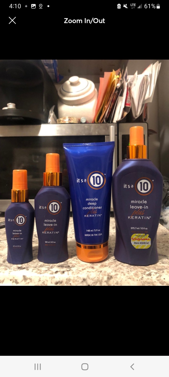 It's a 10 products sold by pictures