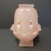 Westmoreland Fairy Lamp Frosted Pink Ruffled Glass Hand Painted Detail 6 1/2