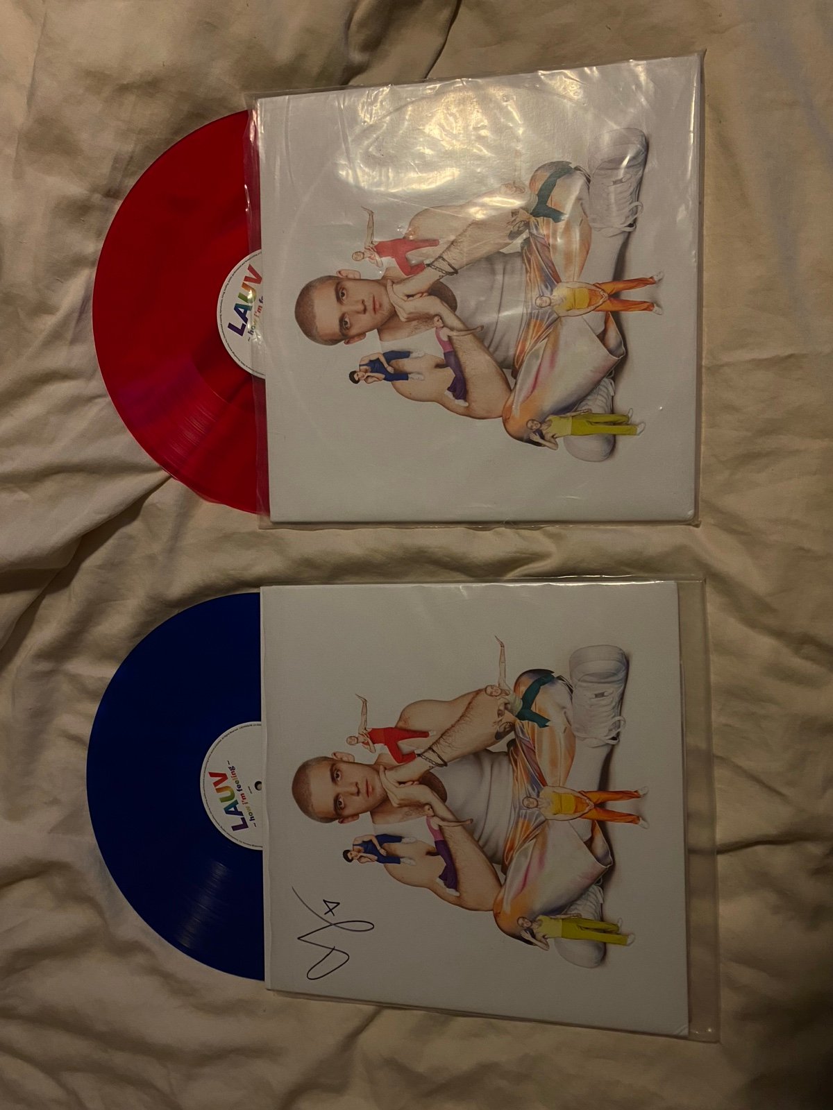 Lauv How Im Feeling Signed +urban outfitters exclusive