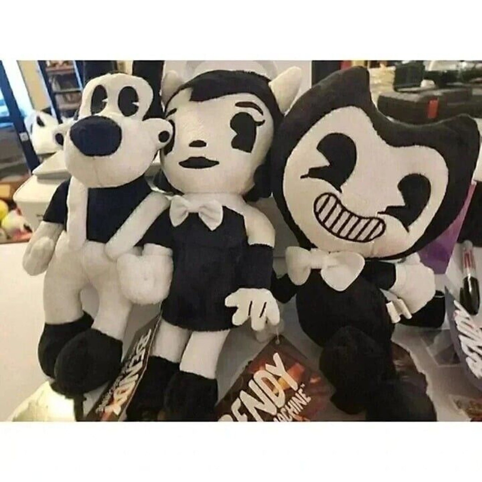 bendy and the ink machine plush boris