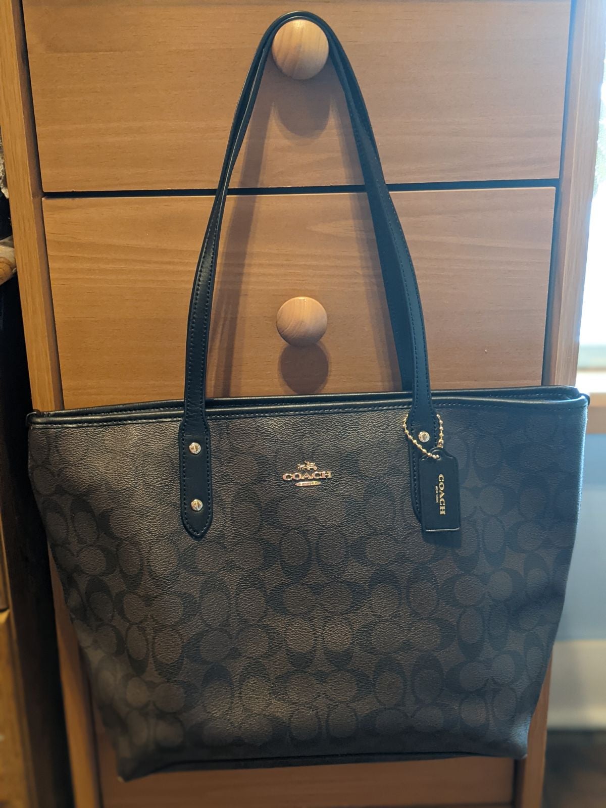 Coach Women's Zip Top Tote