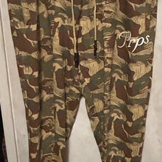 PRPS Japanese Designer Camo Sweatpants Size 2XL
