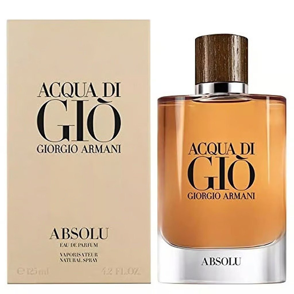 Acqua Di Gio Absolu by Giorgio Armani 4.2 oz / 125ml EDP Cologne Men New In Box