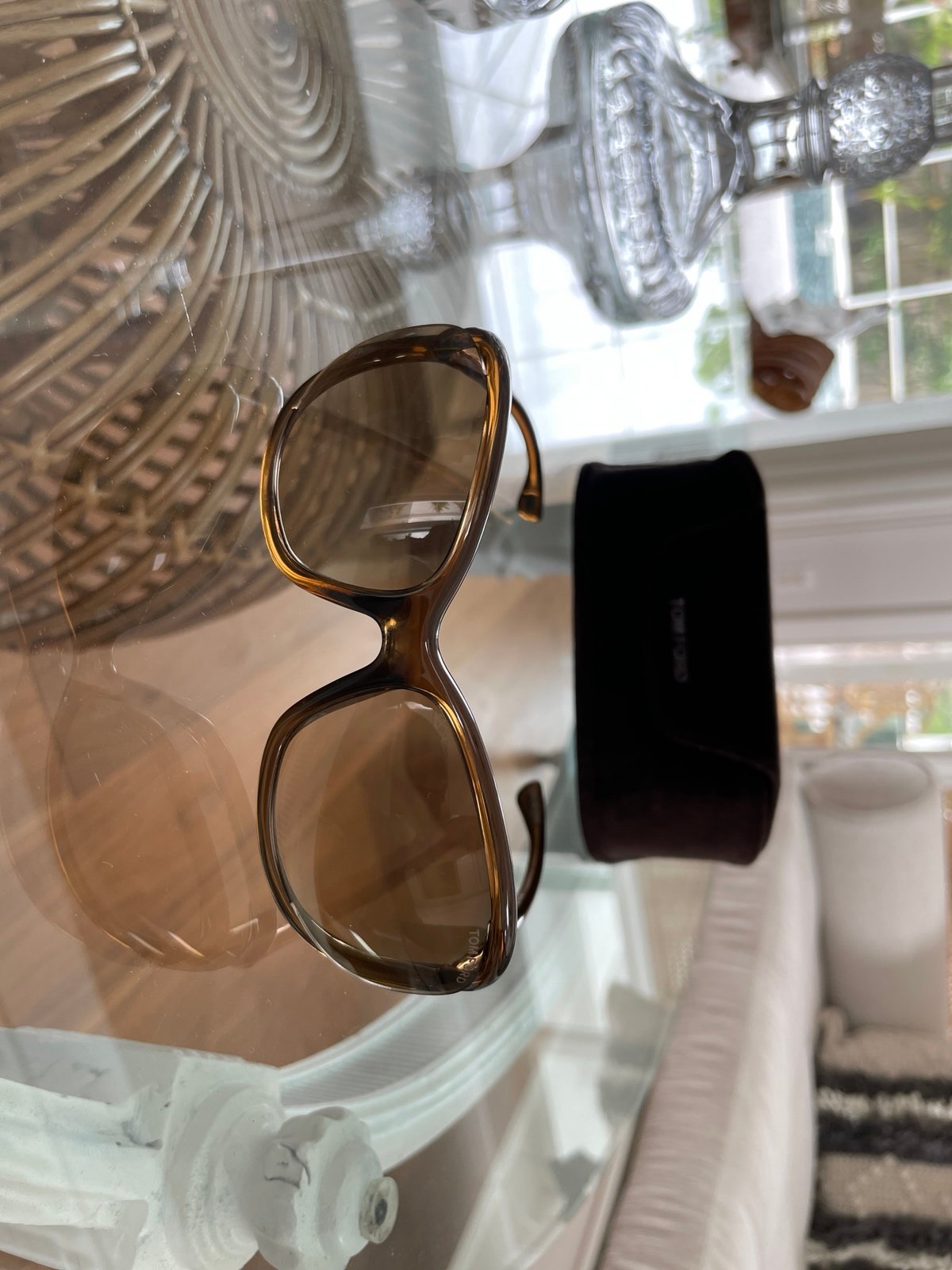 TOM FORD. Sunglasses brown new