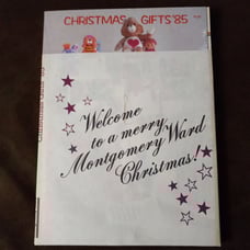Montgomery Ward Christmas Catalog 1985 in Original Sleeve *free shipping*