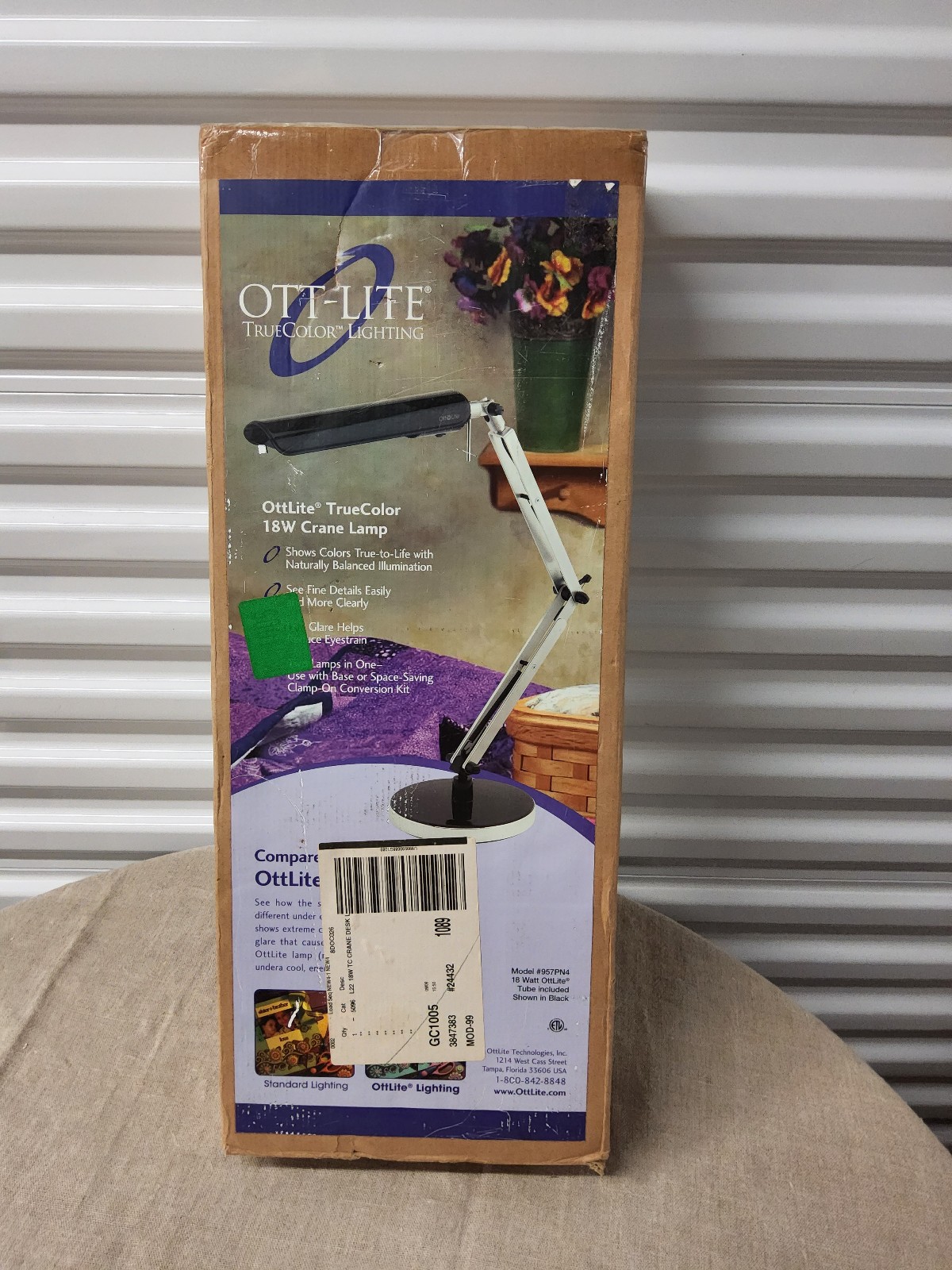 Ott-lite desk lamp