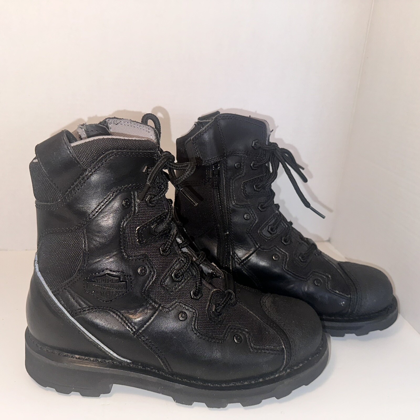 Vintage Mens Harley Davidson Boots Size 8.5