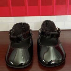 Pleasant Company Molly’s Black Patent Shoes.