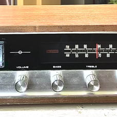 VINTAGE CLARICON, JAPAN, AM/FM Reciever & 8 TRACK PLAYER