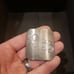 Vintage silver belt buckle