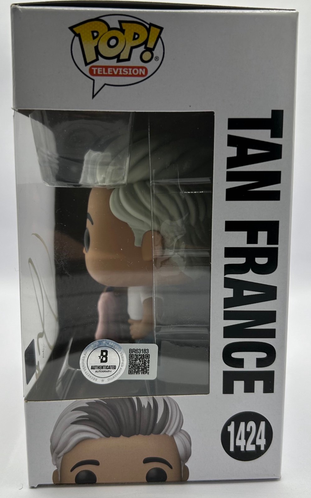 TAN FRANCE SIGNED QUEER EYE FUNKO POP - BECKETT COA