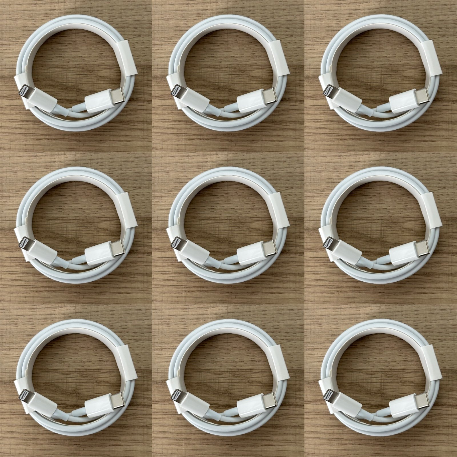 IPHONE CHARGERS - 9 PACK - USB C - (6ft EACH)
