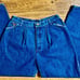 Wrangler • Vintage • 1990’s • Size 18 • 30/31 • Relaxed Fit • Dark Blue • Jeans