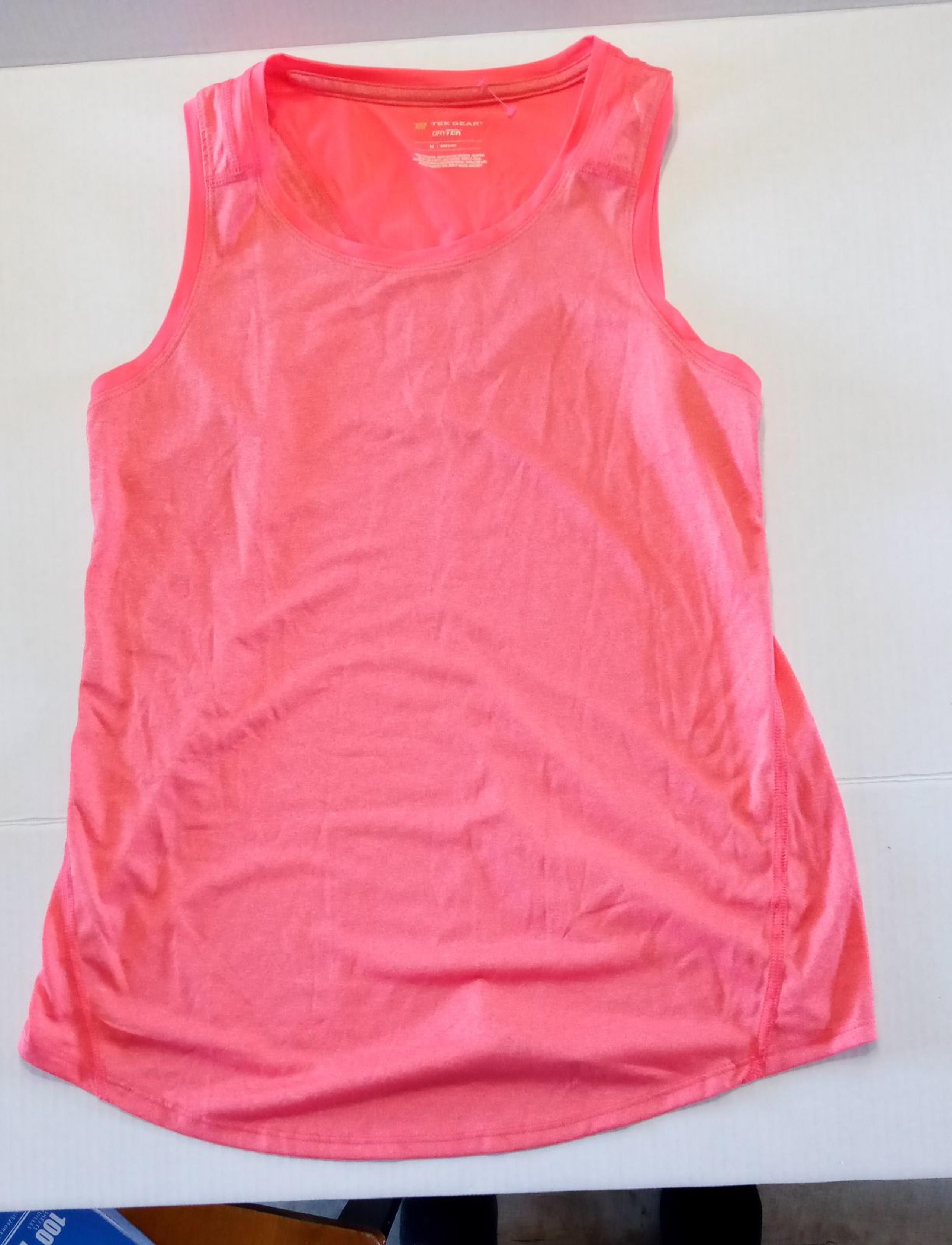 Tek gear dry Tek women's athletic tank top medium pink