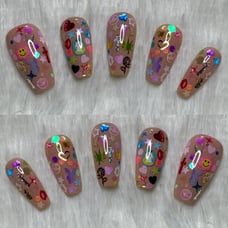 Quirky Press On Nails