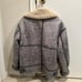 BDG Grey Sherpa Jacket