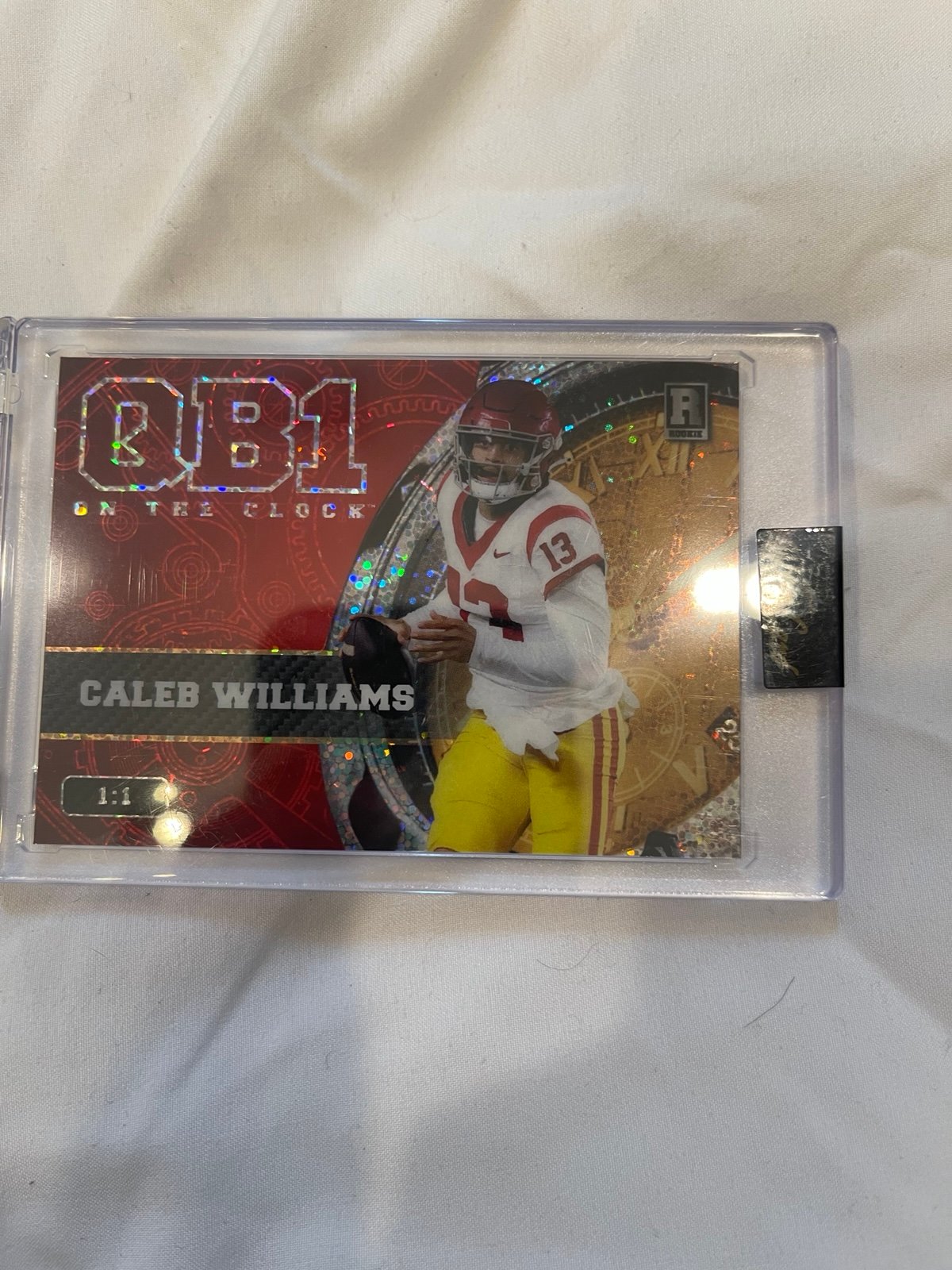 Wildcard QB1 Caleb Williams 1/1 Rookie Card