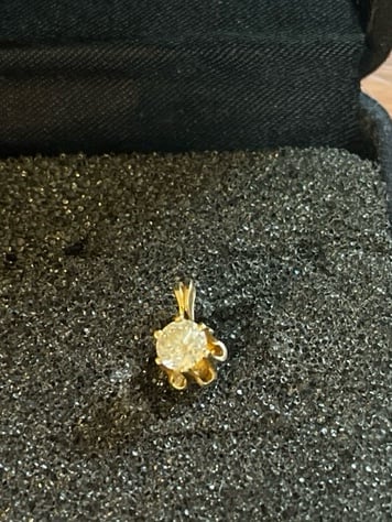 Diamond pendant