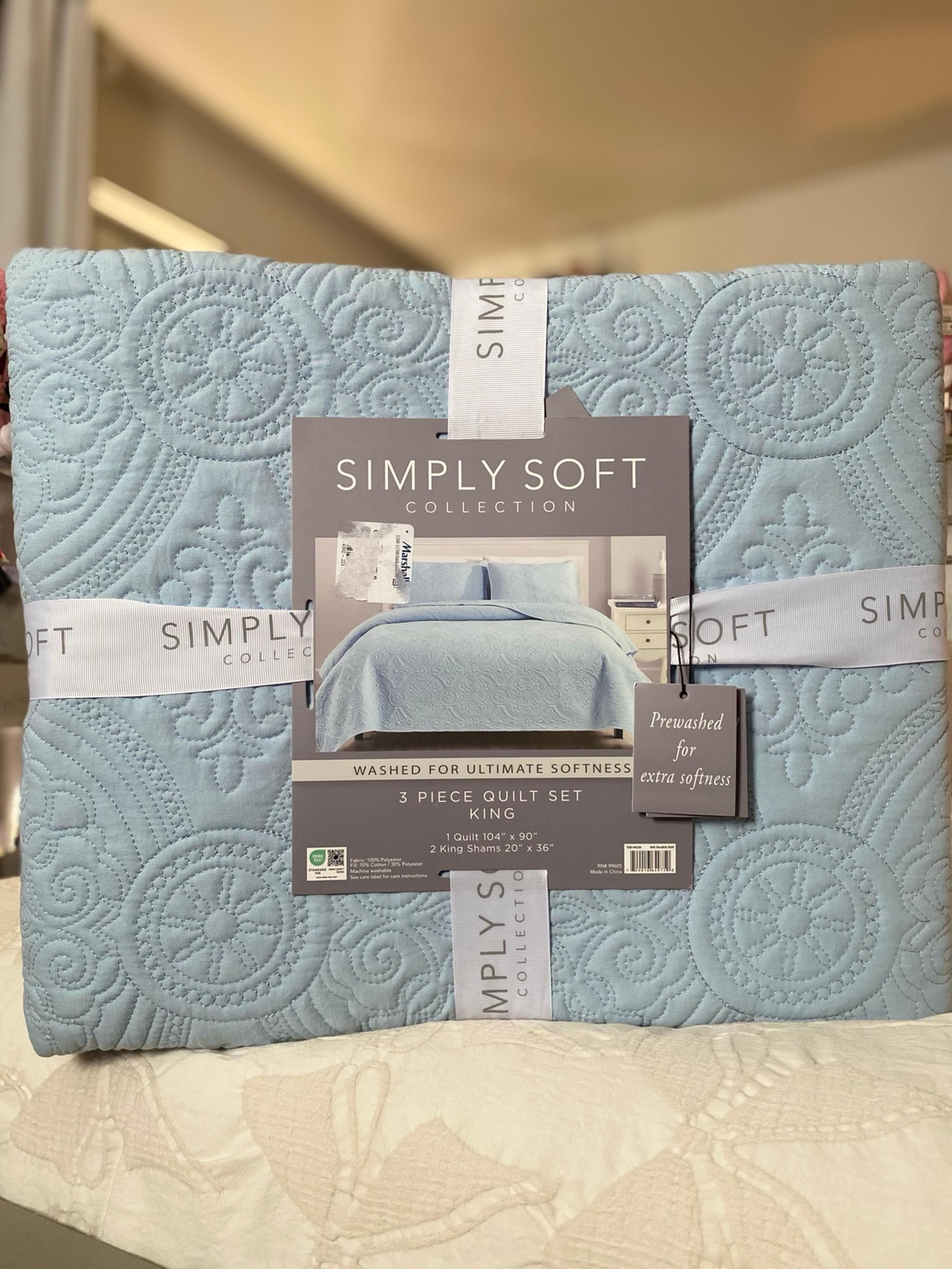 3 Piece KING Quilt Set