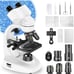 Compound Binocular Microscope,40X-2000X Magnification,Microscope for Adults Kids