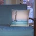 Tall Ship at Sunset Pillow Cover