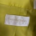 Vintage Dana Buchman 3 Piece Silk Skirt Suit with Camisole Chartreuse and Black