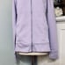 Lululemon Scuba Full Zip Hoodie Jacket Lilac Ether Size 14 NWT