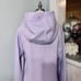 Lululemon Scuba Full Zip Hoodie Jacket Lilac Ether Size 14 NWT