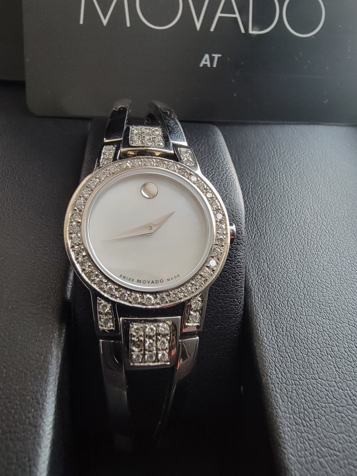 Diamond Movado Watch .93ct