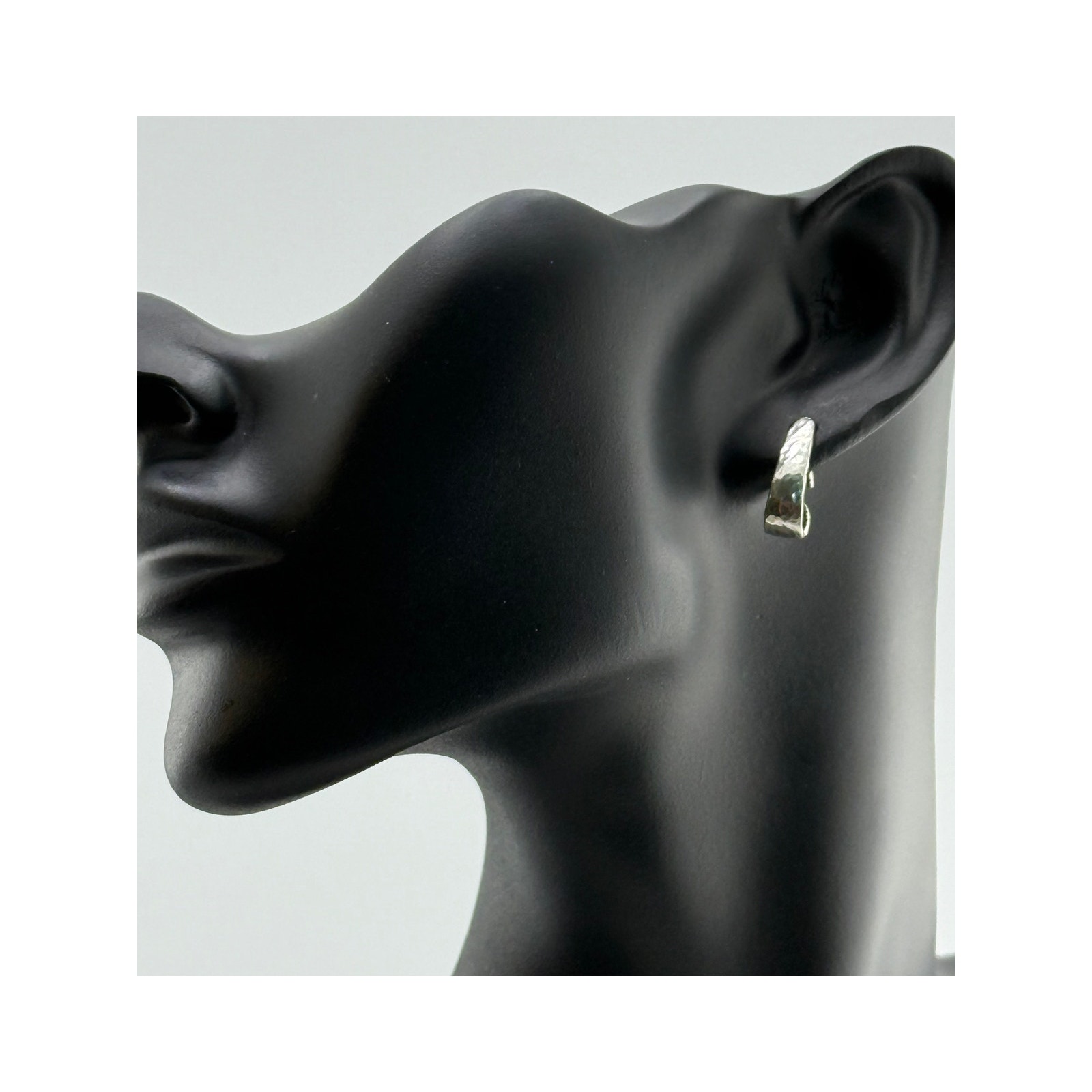 Silpada 'revitalize' Sterling Silver J-Hoop Earrings