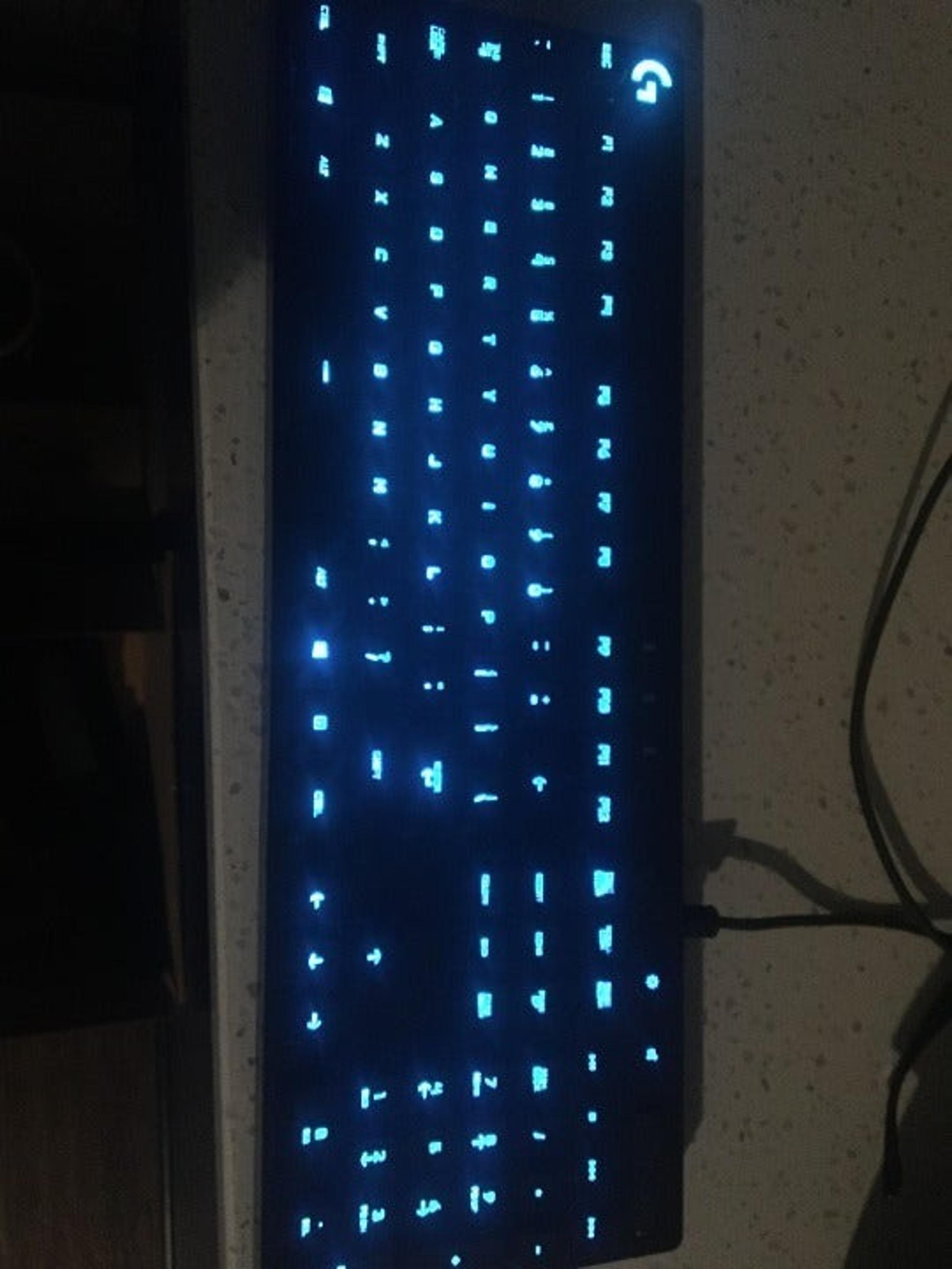 Logitech G810 Mechanical RGB Keyboard.