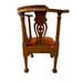 Vintage Child's Chippendale Style Corner Chair