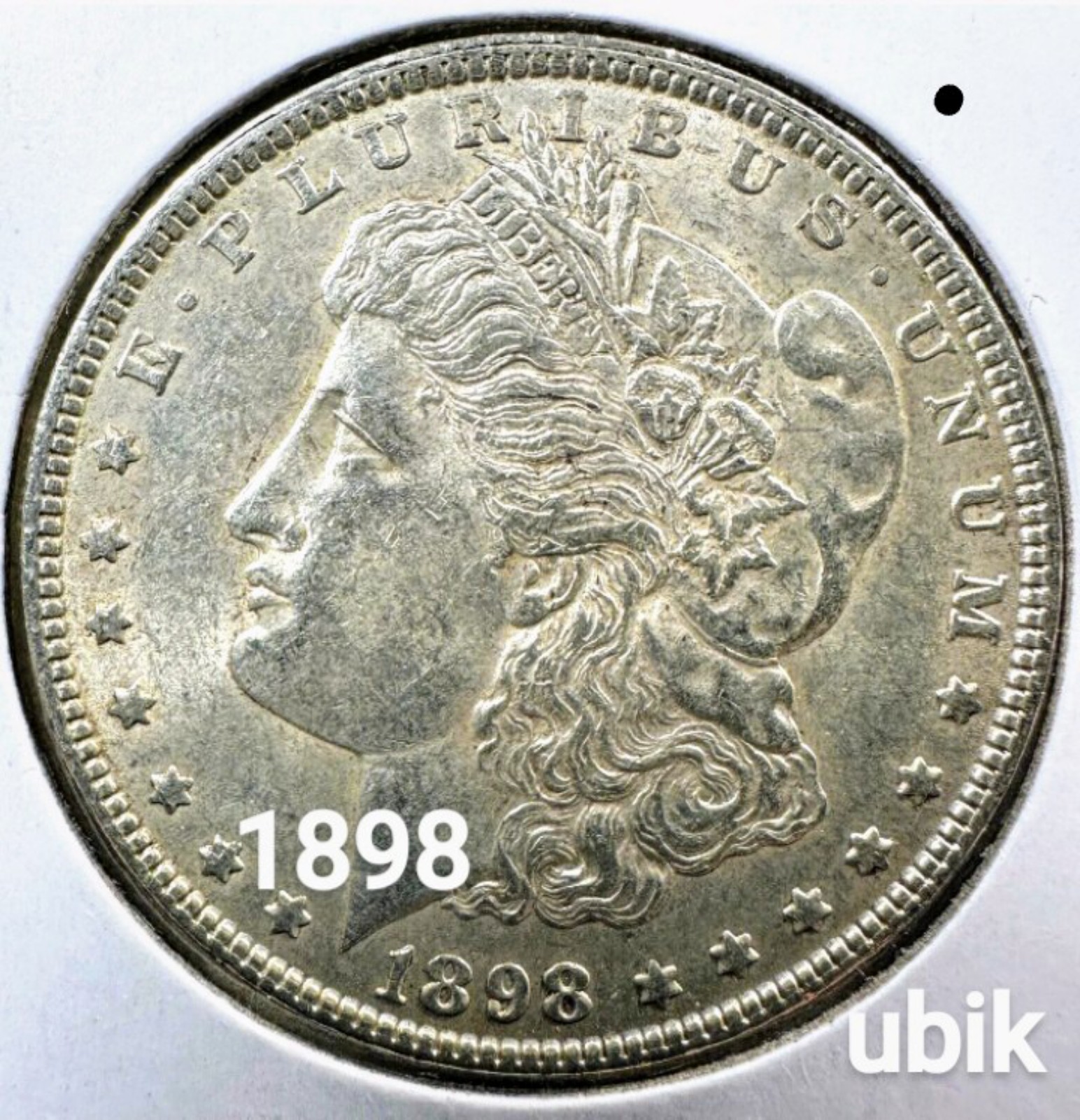 1898 Morgan Silver Dollar • .900 Silver • CH AU-UNC