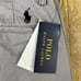 Polo Ralph Lauren Stretch Straight Fit Chino Pants Gray 34X34 NEW NWT (36X34)