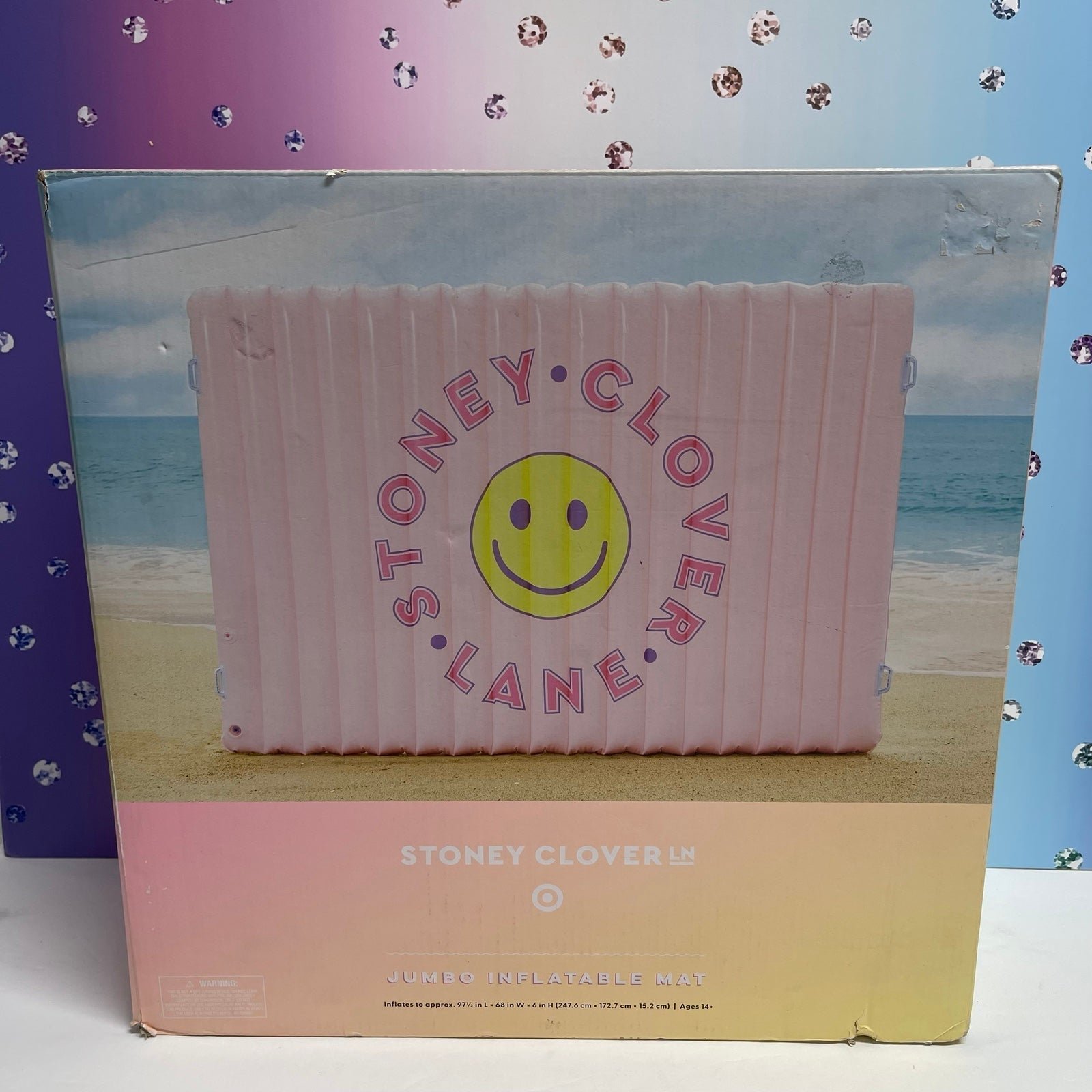 Stoney Clover Lane limited edition GIANT raft mat NEW IN BOX