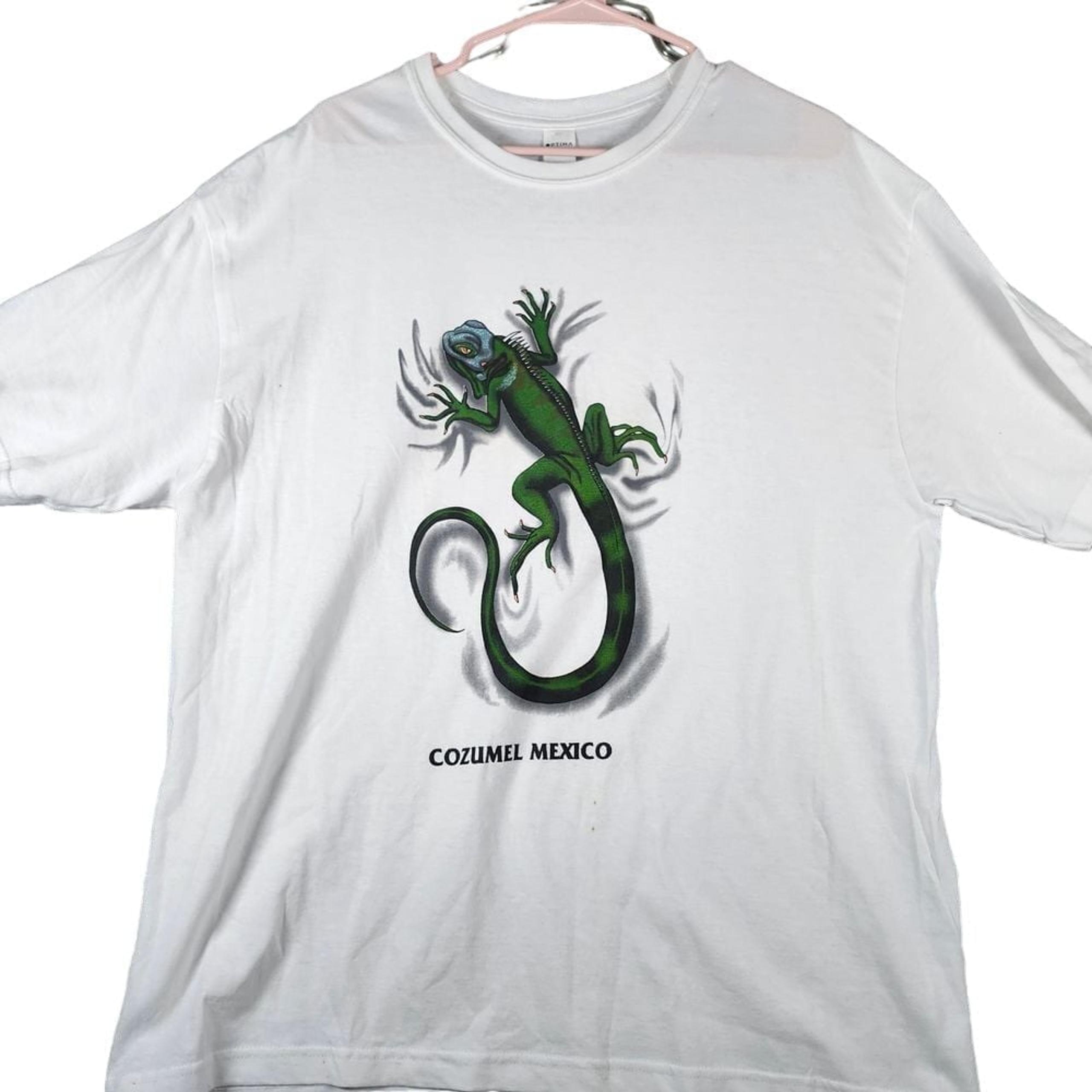 Cozumel Mexico Optima t-shirt size medium white short sleeve nice graphic