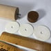 Galloping Gourmet ADJUSTABLE Wood ROLLING PIN Graham Ken JAPAN