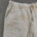 EUC Garnet Hill Banded Linen Beach Pants | Sz 8
