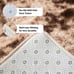 Fluffy Soft Tie-Dye Bedroom Rug, 5x7 Feet Tie-Dyed Large