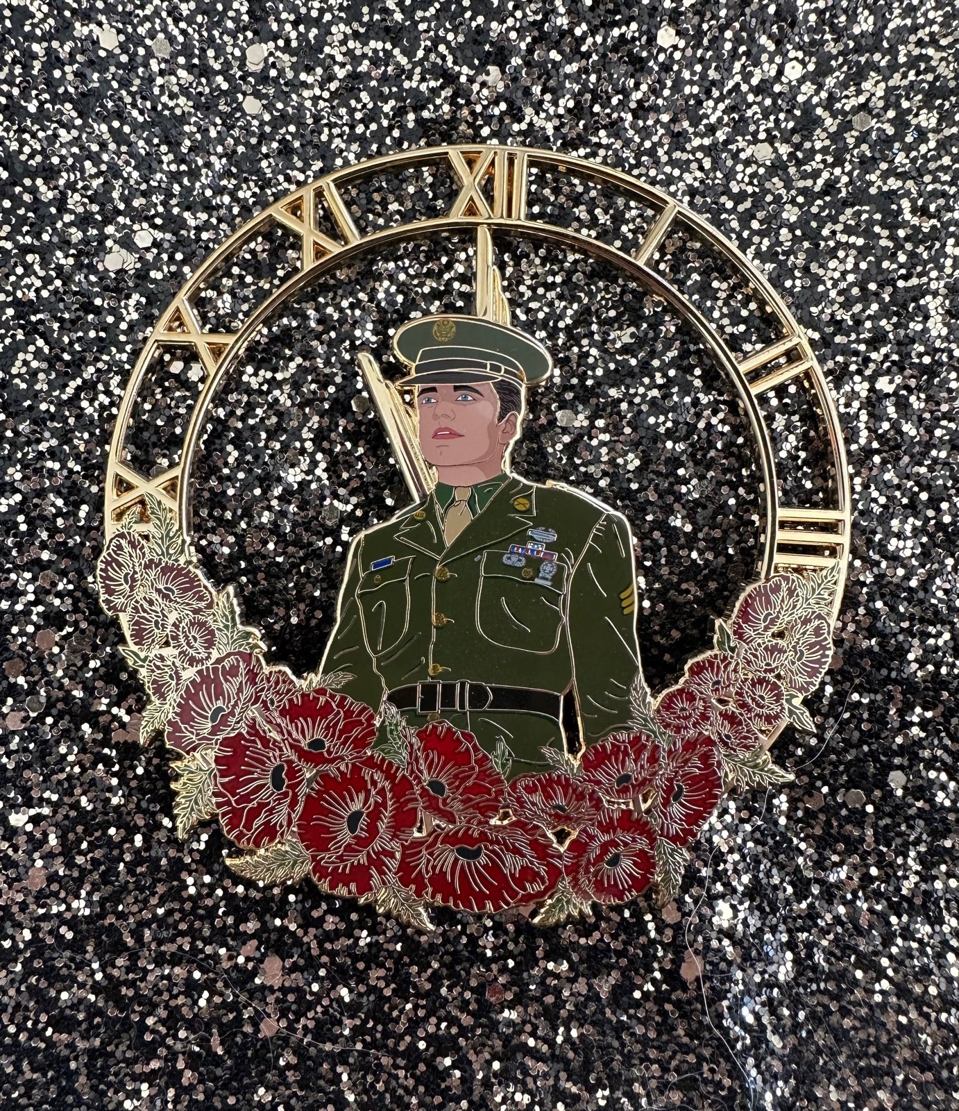 Marvel selling Bucky Barnes Winter Soldier Rememberance Day Jumbo Fantasy Pin