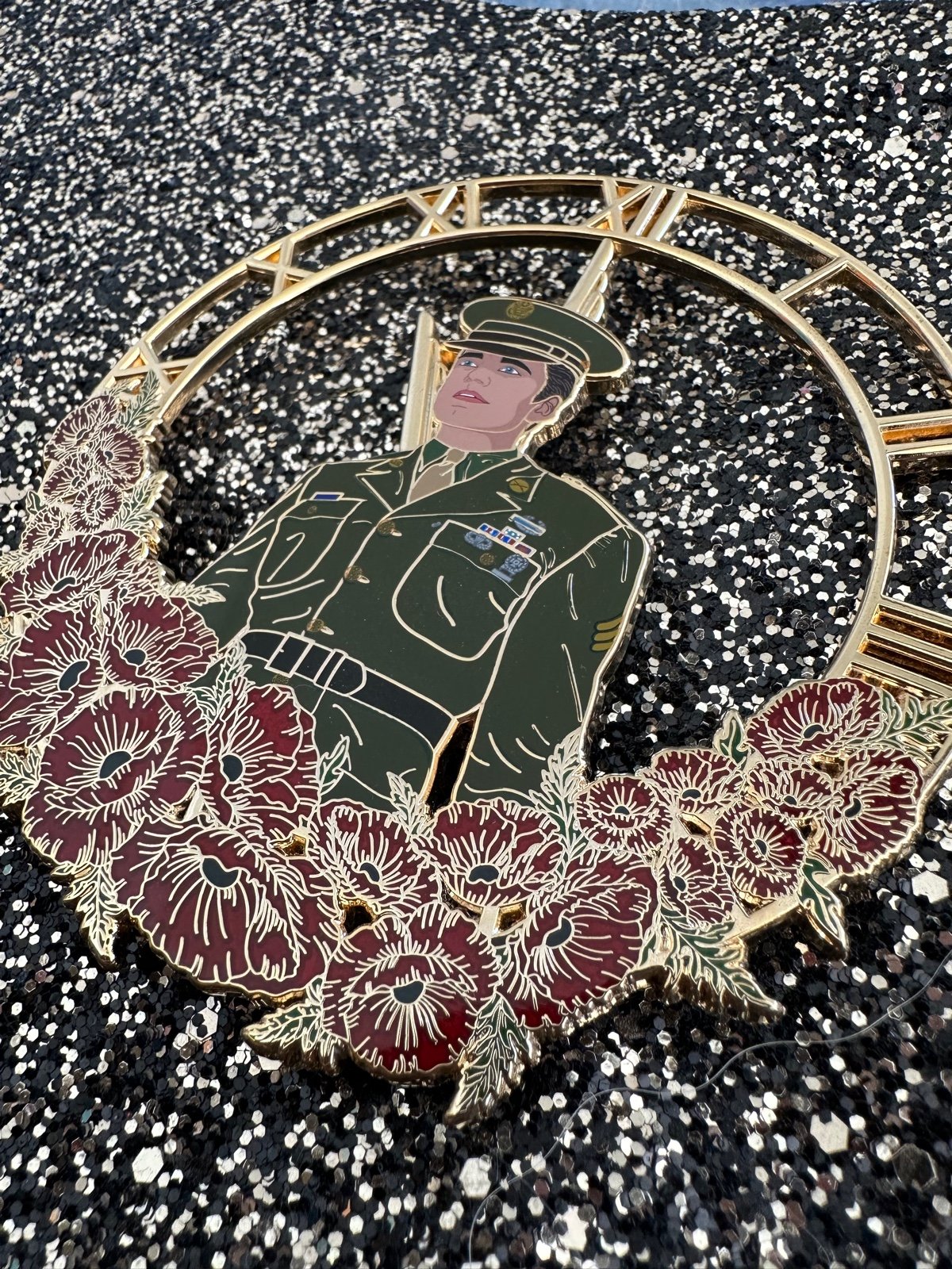 Marvel selling Bucky Barnes Winter Soldier Rememberance Day Jumbo Fantasy Pin