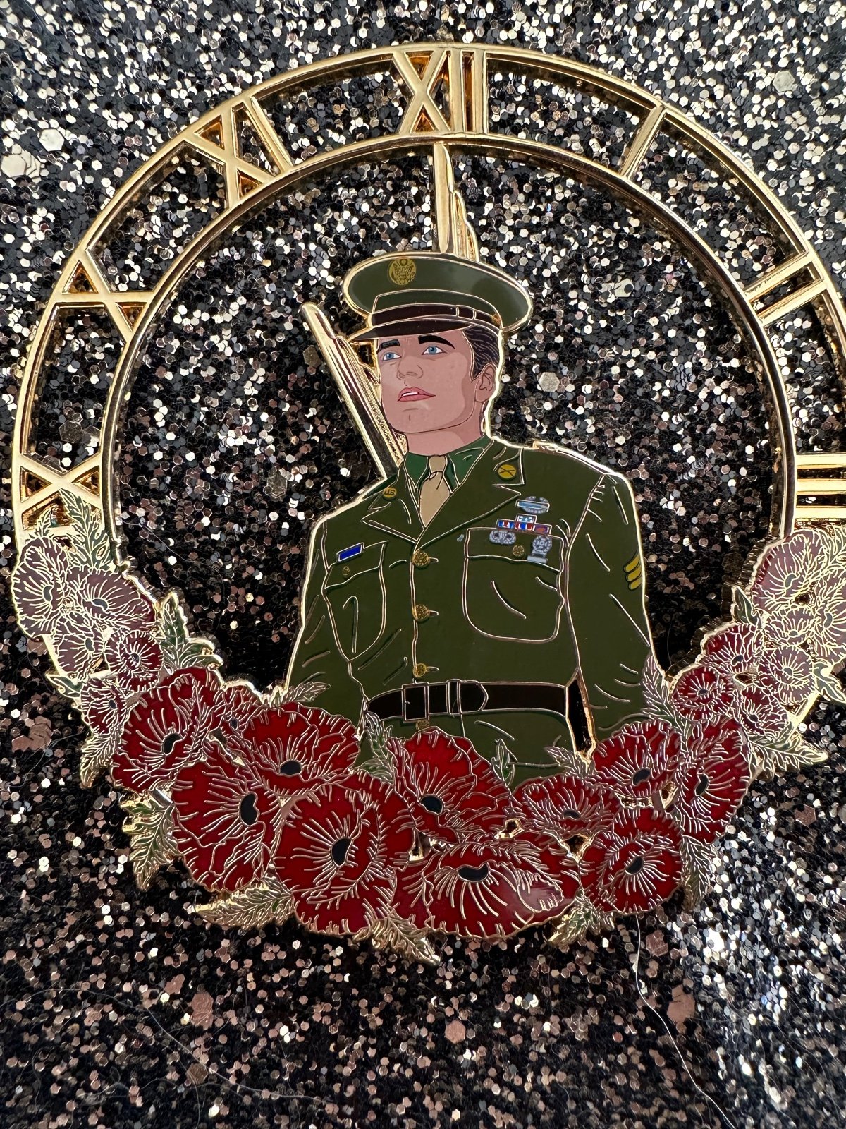 Marvel selling Bucky Barnes Winter Soldier Rememberance Day Jumbo Fantasy Pin