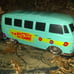 1/10 Custom Maisto Vw Samba Scooby Doo